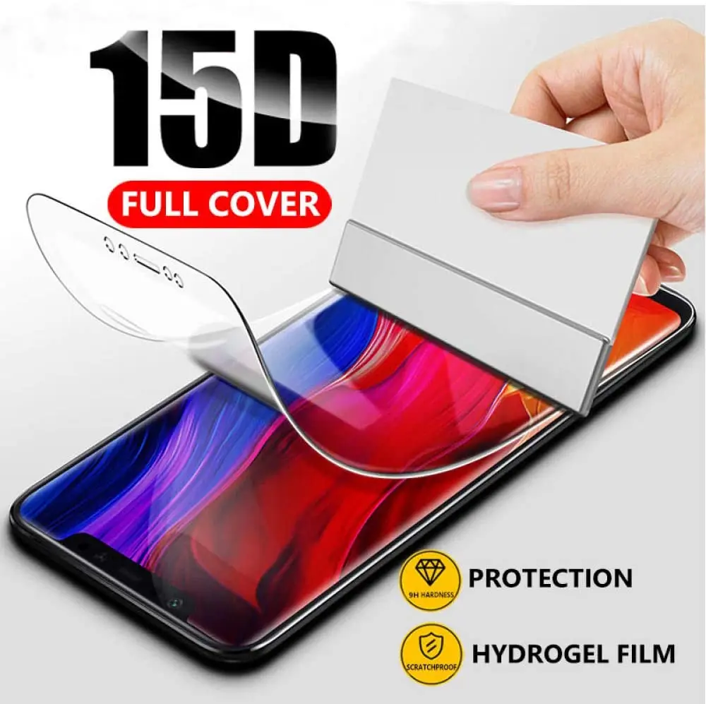 Гидрогелевая защитная пленка 9D для Xiaomi Mi 8 SE A2 Lite Mix 2 2S 3 Mi6 6X Max | Мобильные телефоны