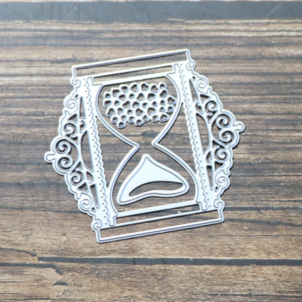 

Lace Hourglass Metal Cutting Dies for Diy Scrapbooking Die Cut New 2021 for Paper Card Making Craft Embossing Stencil