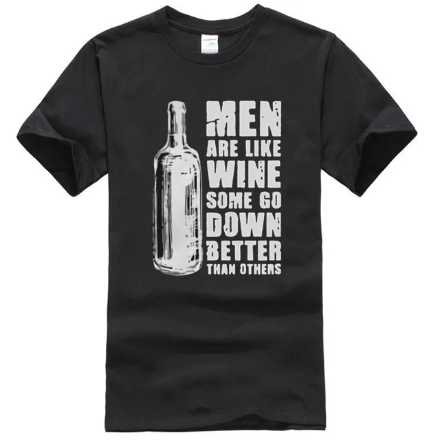 

Men are like wine some go down better than others shirt