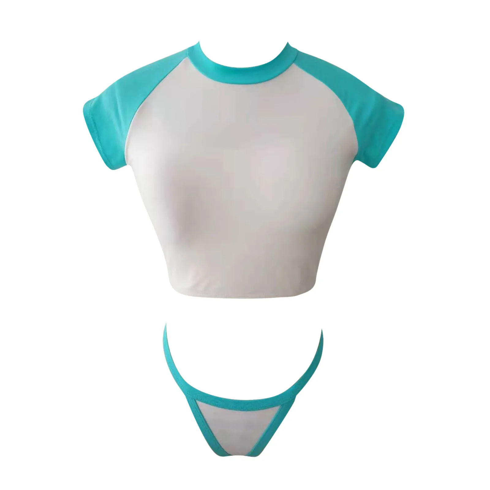 

Bikini Set Swimwear Split 2 Piece Swimsuit High Waist Bikini Women Bathing Suit Sexy Bathing Suit Women High Waist Swimwear 2021