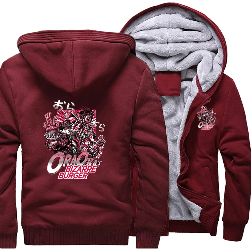 Толстовка мужская с аниме Невероятные приключения Джоджо|Мужские толстовки и