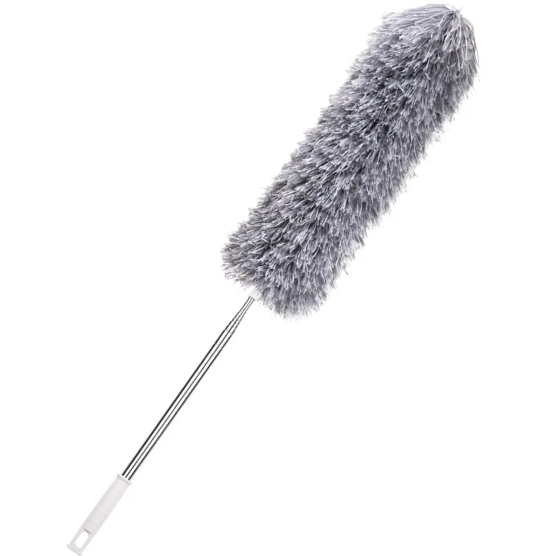

280cm super long Dusters stainless steel telescopic rod cleaning sweep microfiber duster housework cleaning tool long duster