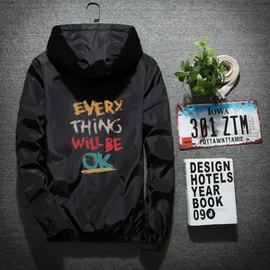 Новинка, весенне-осенняя куртка-бомбер размера плюс 6XL 7XL для мужчин и женщин, повседневная однотонная ветровка на молнии, тонкое пальто с капюшоном, верхняя одежда, мужская куртка