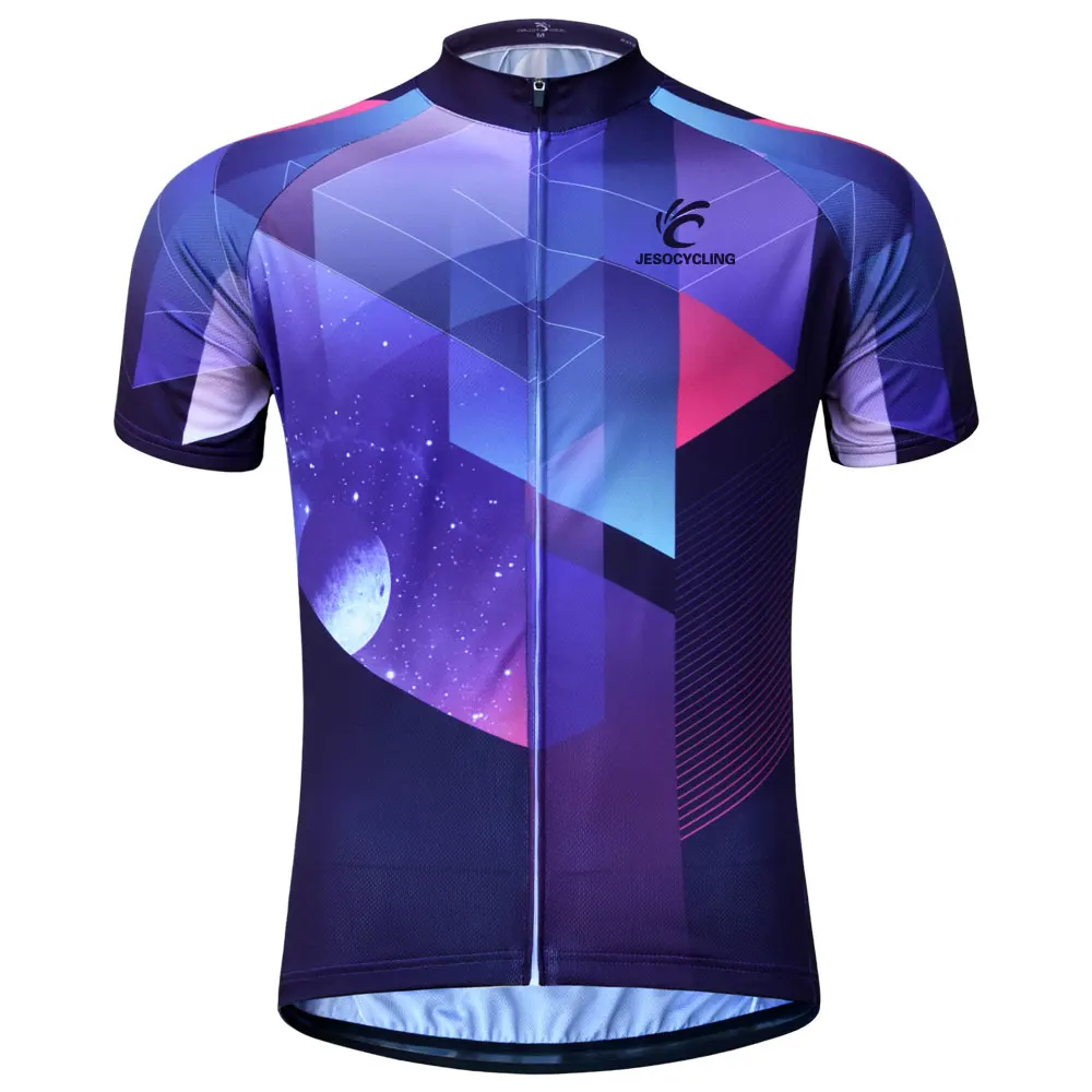 Велоспорт Джерси Мужская MTB футболка для езды на велосипеде Maillot Ciclismo с коротким рукавом Pro Team велосипедная одежда Велоспорт Jeso Велоспорт - Цвет: JS-122