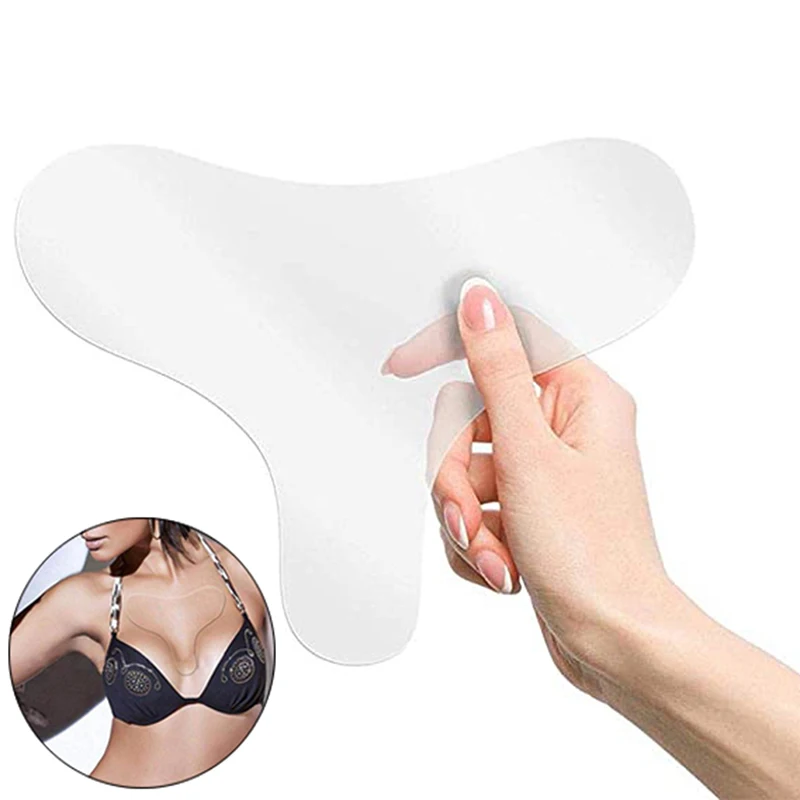 

Reusable Silicone Wrinkle Removal Sticker Chest Neck Sticker Pad Anti Wrinkle