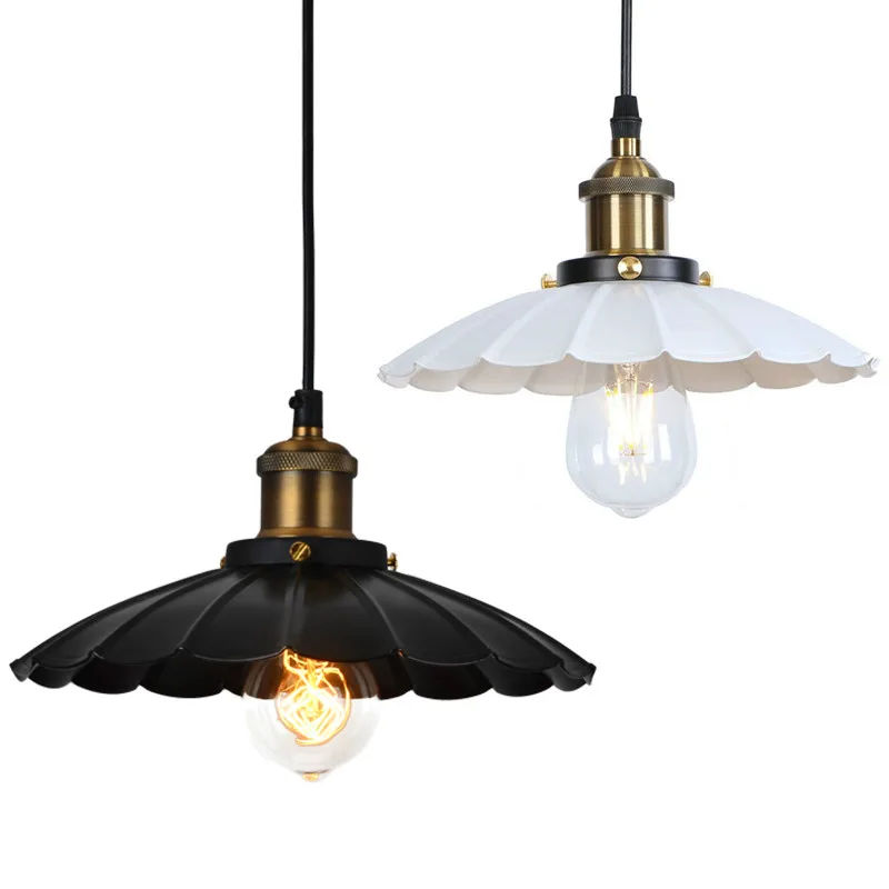 Винтажные подвесные светильники в стиле индастриал скандинавский Ретро