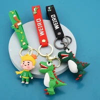 dinosaur key chains for women and girlfriend 2021 bag animal charm keychain custom gift