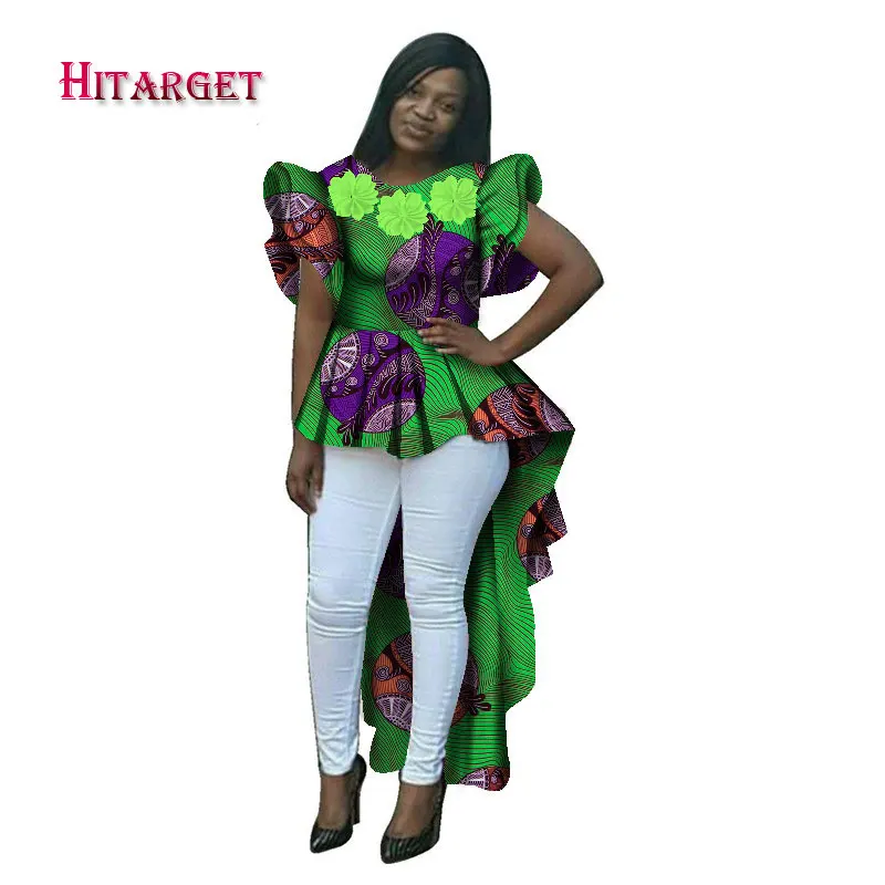 Дашики Африканский воск принт длинные платья для женщин большие размеры стиль