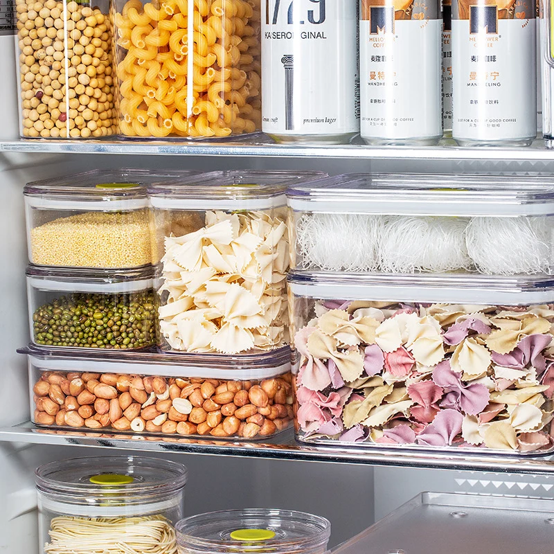 Большие пластиковые эргономичные коробки кухонный органайзер для чая кофе