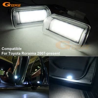 for toyota roraima 2007 present excellent ultra bright smd led courtesy door light bulb no obc error car accessories