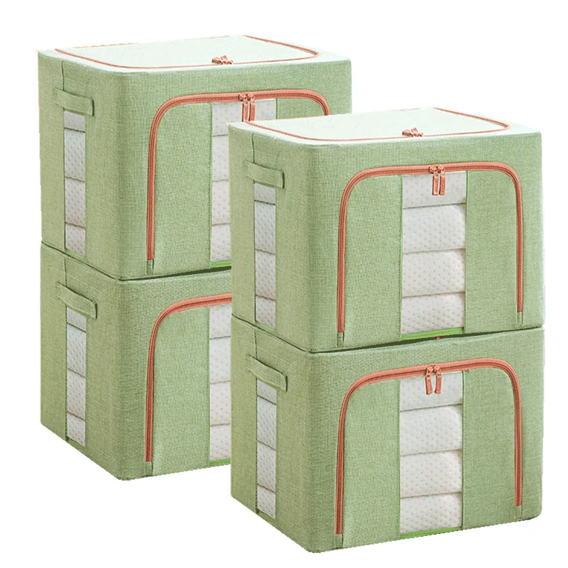 Коробка для хранения одежды из хлопка и конопли приемник одеял коробка ткани