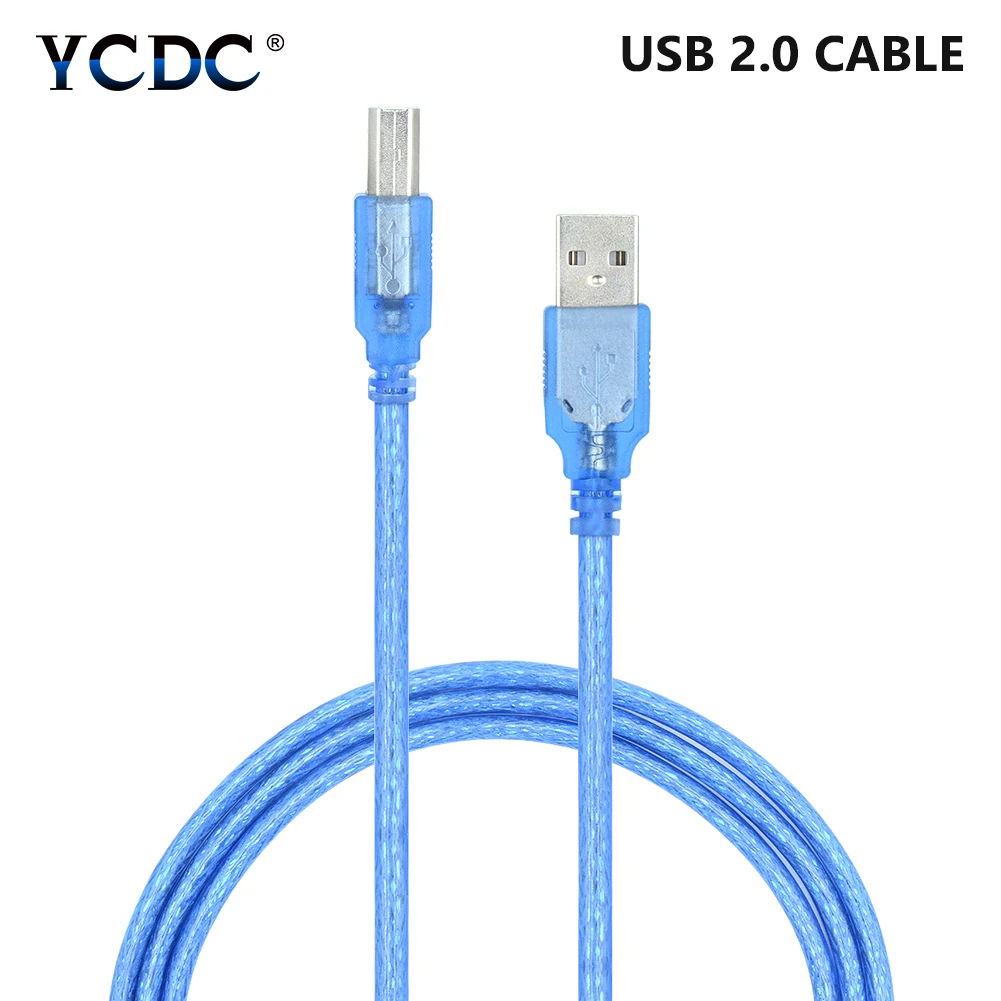Кабель USB 2 0 типа А папа к B для сканера жесткого диска HP Brother Epson Dell 1 м 8 3 5 10 |