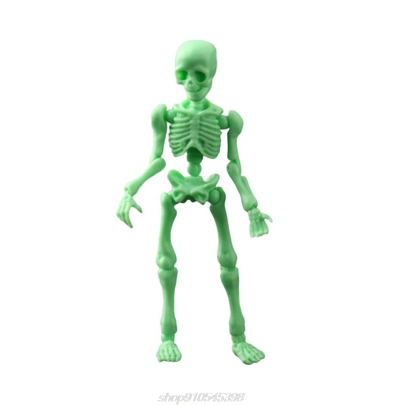 

Cute Fashion Mr. Bones Pose Skeleton Simulated Skull Model Mini Figure Kids Children Toys Collectible Gifts D21 20 Dropshipping
