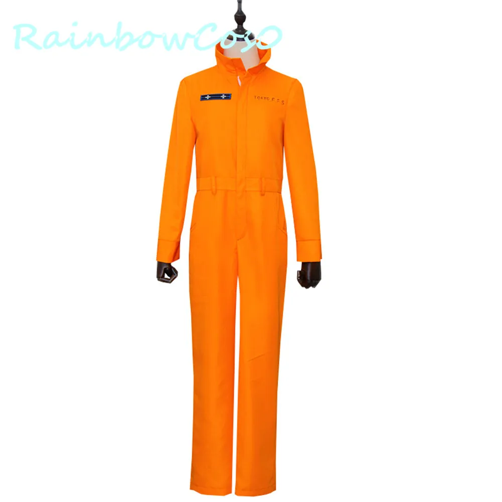 Костюм для косплея RainbowCos0 комбинезон Артура огненная сила no Shouboutai Shinra Kusakabe