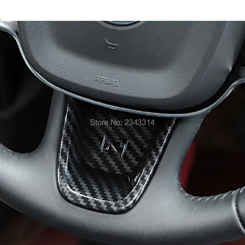 Для Volvo XC40 2017 2018 2019 ABS матовая/углеродное волокно панель управления рулевым