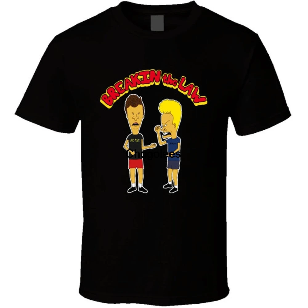 Футболка Mtv Beavis и Butthead Breaking The Law
