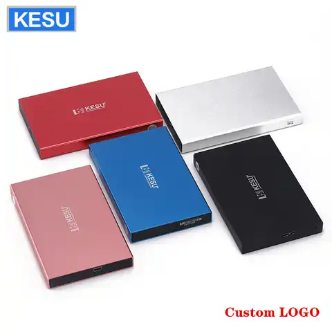 Внешний жесткий диск KESU с логотипом на заказ, HDD, USB2.0, 60/ 160/250/320/ 500/750 г, 1/2 Тб, для ПК Mac, для планшета-телевизора