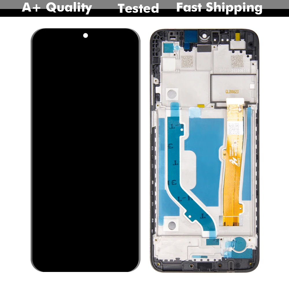

AAA+ For T-MOBILE REVVL 4+ 5062Z T-mobile Revvl 4 Plus LCD Display Touch Screen With Frame Digitizer Assembly 100% Tested