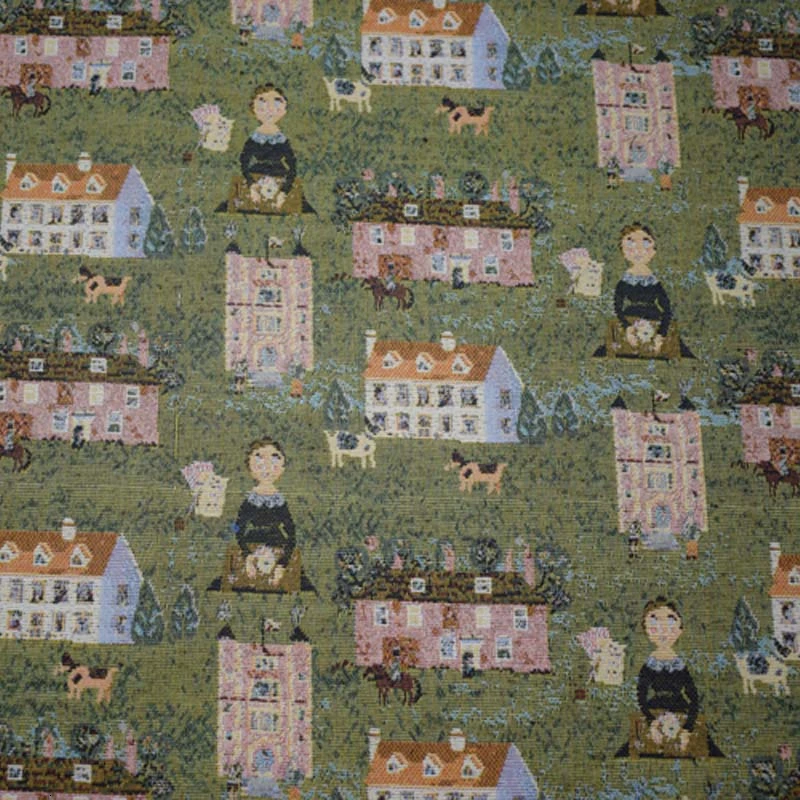 Красивая домашняя жаккардовая ткань для дивана окрашенная в пряже этническом