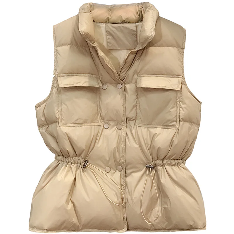 Жилет женский зимний ультрасветильник теплая без рукавов с подкладкой 2020 |