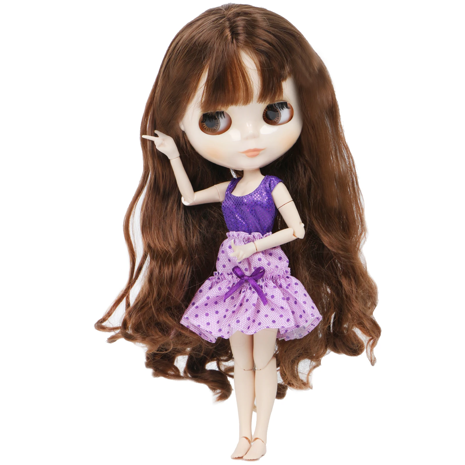 Один комплект фиолетового платья Повседневная одежда юбка вечерние милые