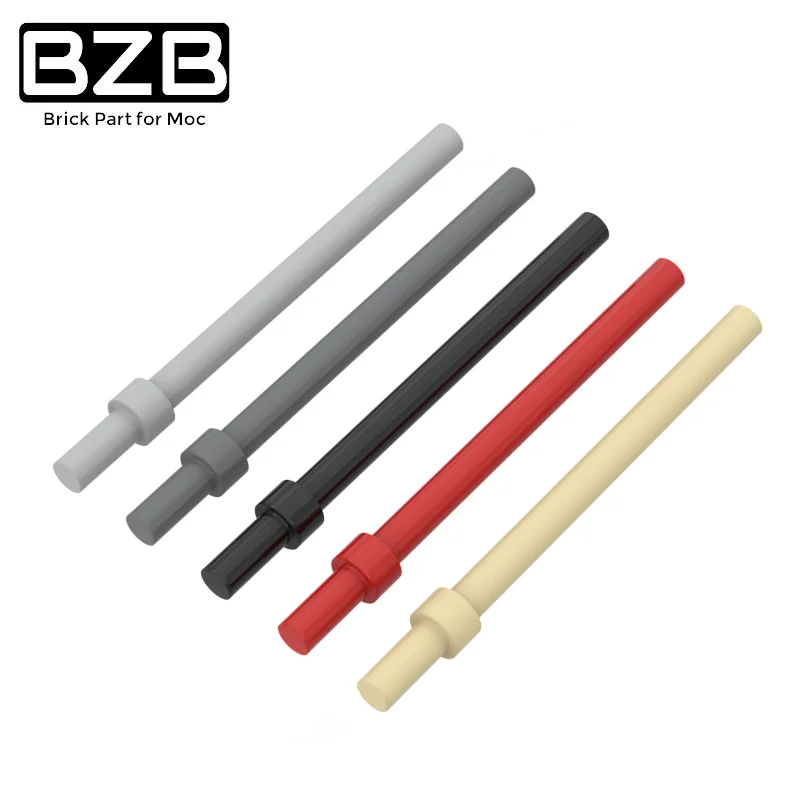 

BZB MOC 63965 1x6 With Cut-Off Bar Length Of 47.9 High Tech Building Block Model Kids Toys DIY Brick Parts Best Gifts