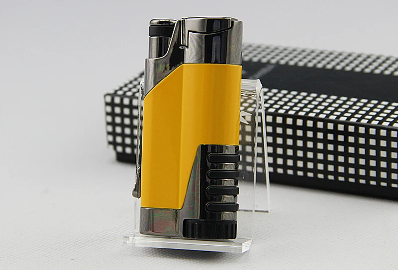 Металлическая ветрозащитная Зажигалка COHIBA для сигарет зажигалка с дырочками