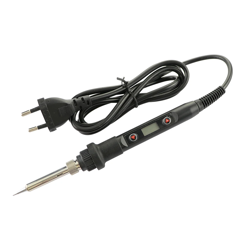 80W Soldering Iron Adjustable Temperature Electric Iron Digital Display Welding Rework Repair Tool Lead-free 220V Solder Station cheap stick welder