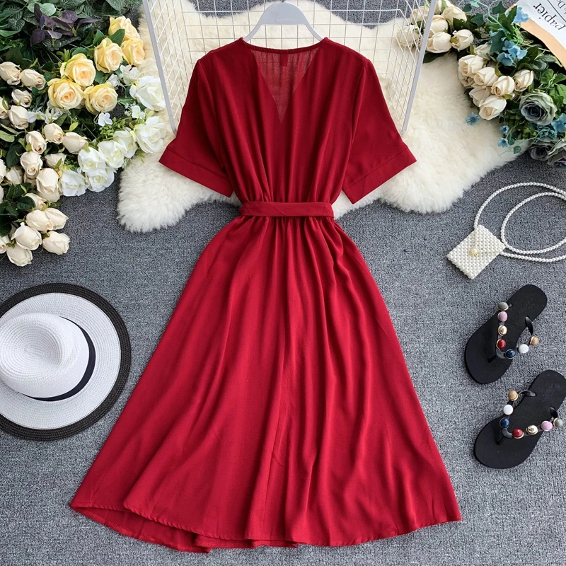 Модное весеннее новое летнее длинное платье миди с v-образным вырезом vestido de festa вечернее Бандажное женское повседневное элегантное платье с высокой талией Vestidos