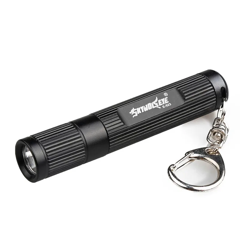 

2022 New 2000LM LED Pocket Flashlight 3 Modes Keychain Keyring Torch Penlight Portable