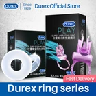 Durex 2 вибрирующее кольцо для увеличения мужской стимуляции задержки клитора интимные товары для взрослых Эротические Секс-игрушки для пар