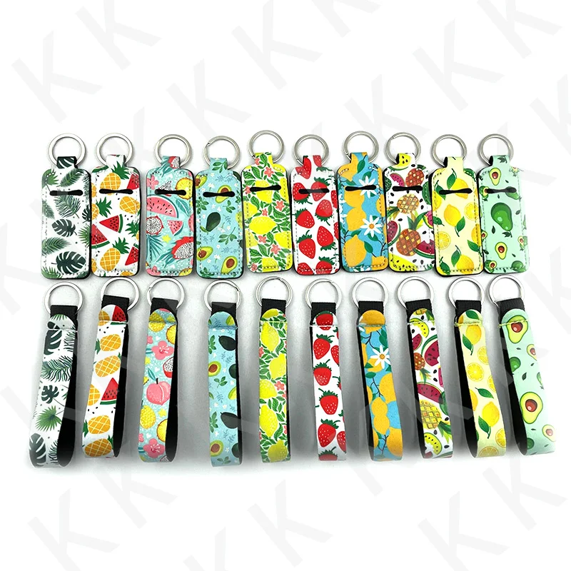 

New arrival Neoprene Wristlet Lanyard Key Chains Holder/ 50pieces