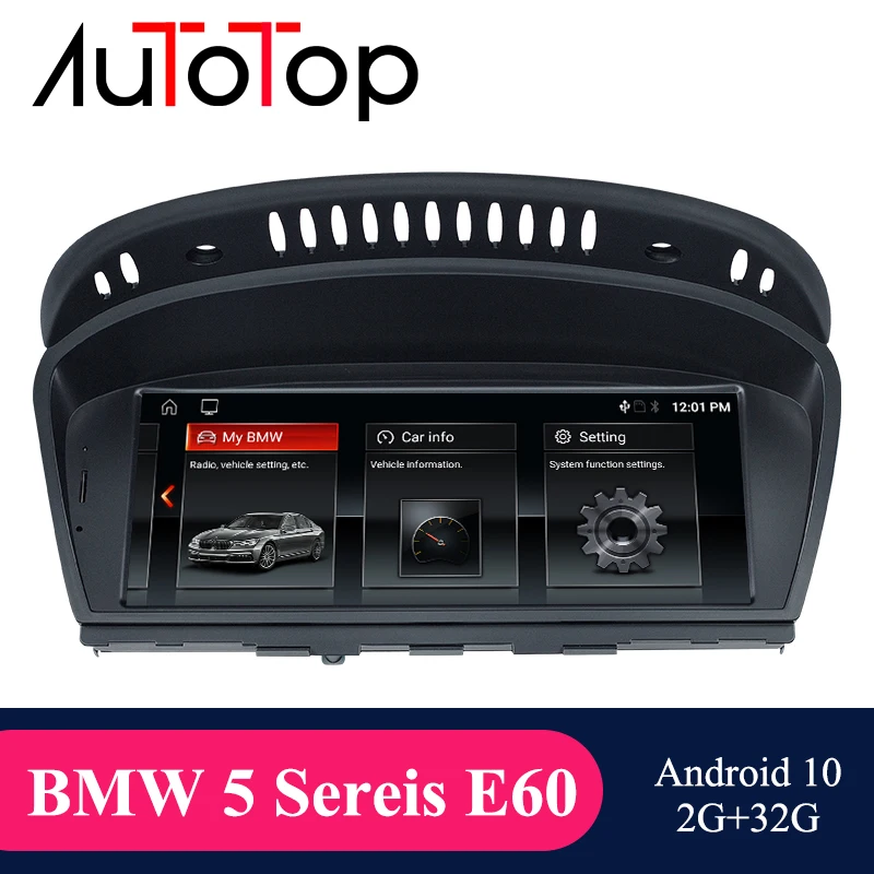 

AUTOTOP 8.8" Android 10 Car Multimedia Player For BMW 5 Sereis E60 E61 E62 E63 E64 BMW 3 Sereis E90 E91 E92 Radio GPS CarPlay BT