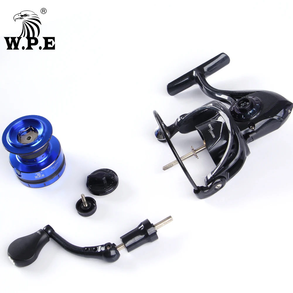 W. P.e ALPHA 2000 3000 4000 5000 Серия спиннинговая Рыболовная катушка 9 + 1 BBs 8 кг максимальная