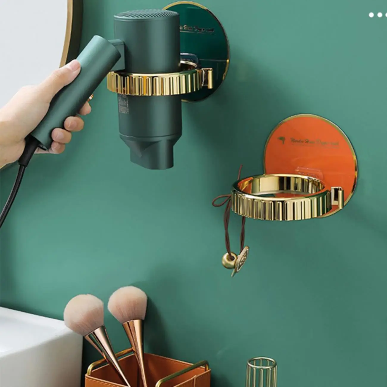 

Настенный держатель для фена для волос