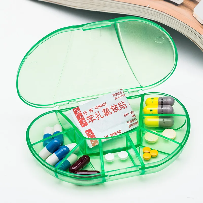 Путешествия 8 сетки портативный Pill Cutter разветвители творчества Box Чехол