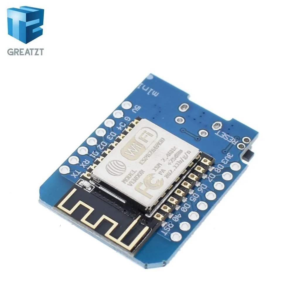 GREATZT ESP8266 ESP-12 ESP12 WeMos D1 Мини модуль Wemos D1 Мини WiFi макетная плата Micro USB 3,3 В на основе ESP-8266EX 11
