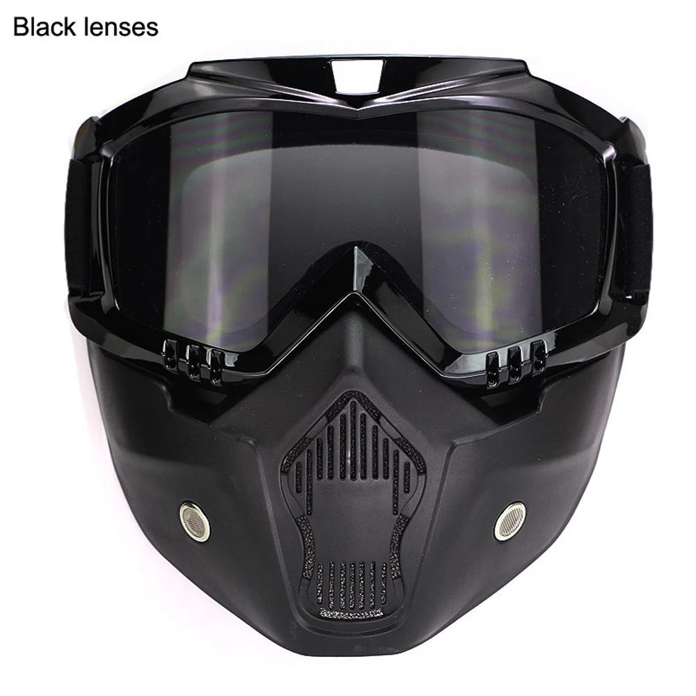 Мотоциклетные очки для мотокросса езды на мотоцикле съемные защита от УФ лучей