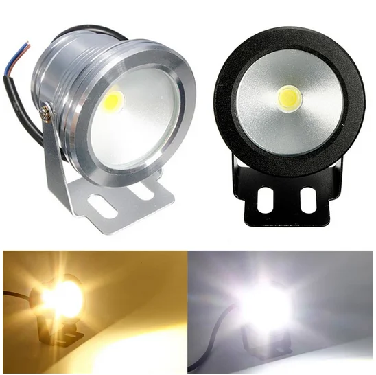 10W LED Swimming Pool Light Underwater Waterproof IP67 Landscape Lamp Warm/Cold White AC/DC 12V 900LM | Лампы и освещение