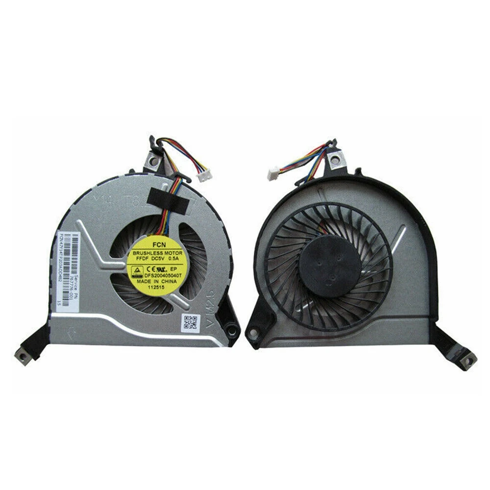 Новый вентилятор охлаждения DFS200405040T для HP 14 P 15 16 17 V 767776 001 767712 47Y14TP203A|Охлаждающие