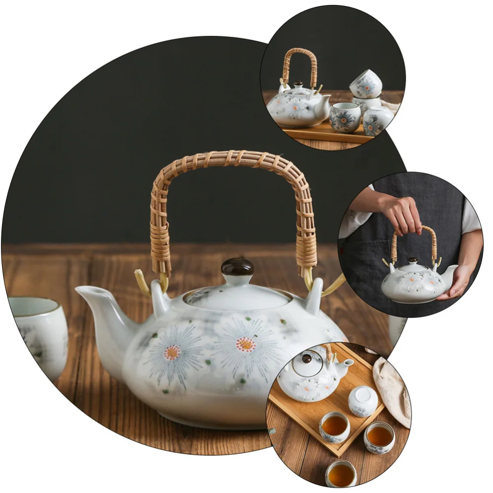 

1 Set Ceramic Teapot Set Durable Teaware Set Creative Delicate Teaware Set