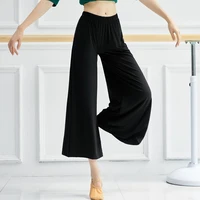 adult modal belly dance palazzo pants flare bottom yoga wide leg trousers costume for women dancing clothes dancer wear clothing