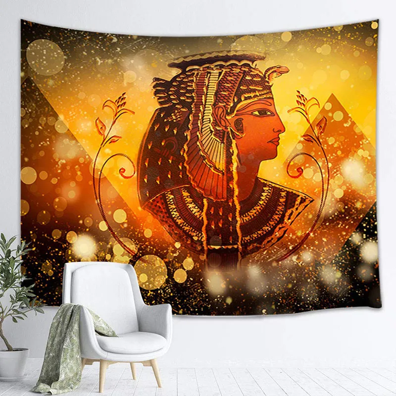 Королевский гобелен Древние египетские женщины под пирамидой Египетский