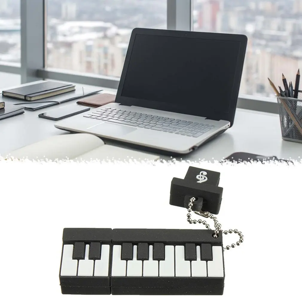 

U Disk Cartoon Piano Compulter U Disk Violin Usb 2.0 Flash Drive Gift Usb Flash Memory Stick Thumb 4GB/8GB/16GB/32GB/64GB/128GB