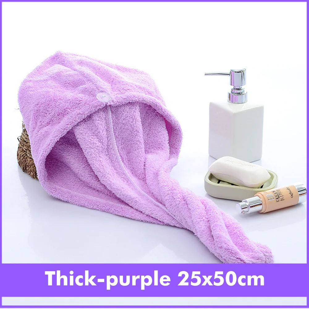 

Microfiber Dry Hair Cap, Shower Cap, Strong Water Absorbent Triangle Hat, Girl Washing Hair, Quick-drying,Wiping Hair Towel Tool