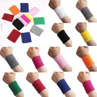 35 discounts hot 1pc wristband light weight reusable cotton yarn unisex sports tennis badminton sweatband for running