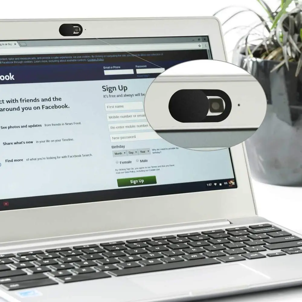 Чехол для веб-камеры магнитный слайдер пластиковая Универсальная крышка камеры