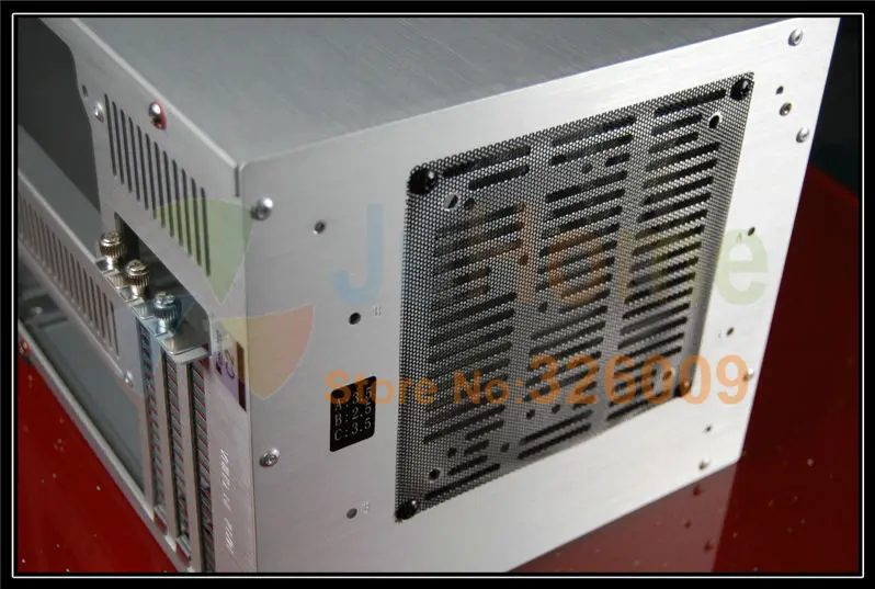Чехол Jonsbo C2 Silver C2S HTPC ITX для мини компьютера с алюминиевой поддержкой 3 5 ''HDD USB3.0