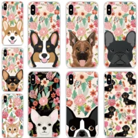 custom photo silicone cover dog flower floral cases for vodafone smart n10 v10 x9 e9 c9 n9 lite v8 n8 e8 prime 6 7 phone case