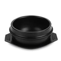 korean ceramic bowl korean dolsot for bibimbap soup and other food with tray